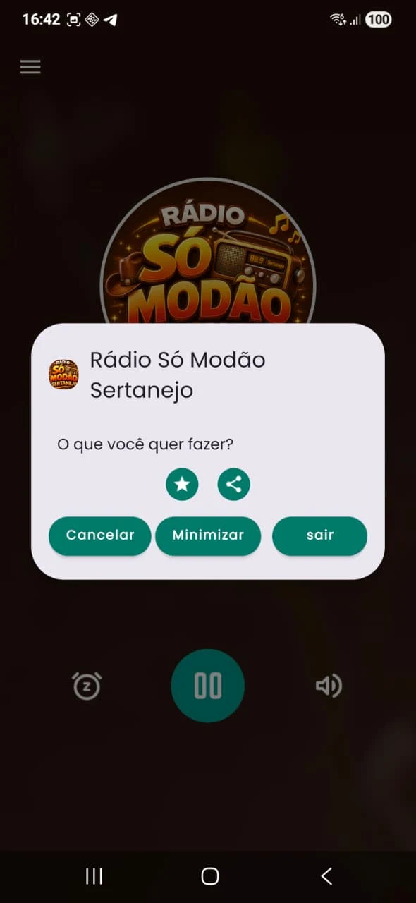 Radio Só Modão Sertanejo screenshot